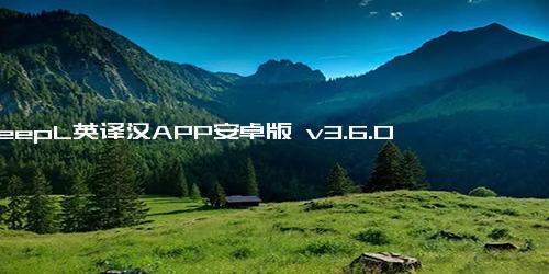 DeepL英译汉APP安卓版 v3.6.0